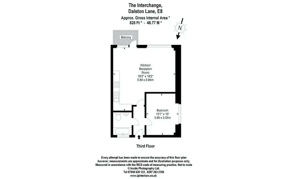 Sunny London Apartment For 4 Guests, Self Check In